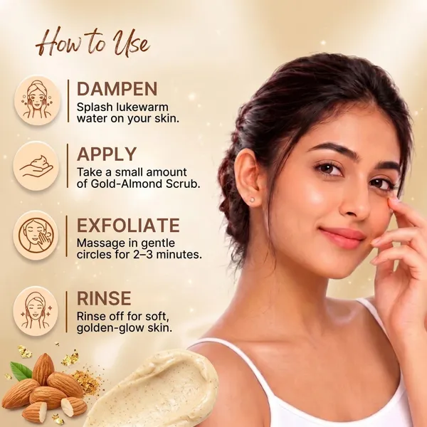 Corlin_FairGlow_Gold_Almond_Smoothening_Face_Scrub