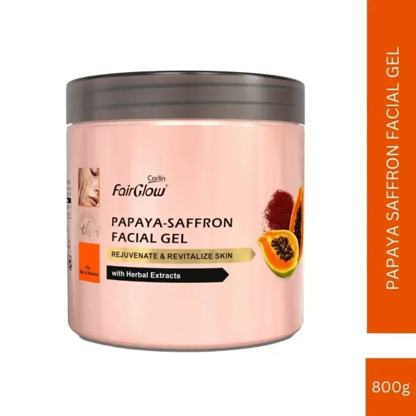 Corlin_Fairglow_Papaya_Saffron_Skincare_Combo_Scrub_Cream_Pack_Gel
