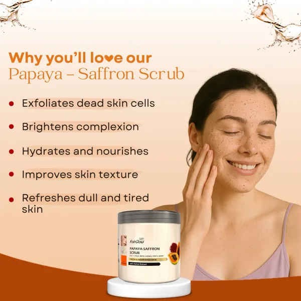 Corlin_Fairglow_Papaya_Saffron_Face_Scrub_Blackhead_Removal_Glow
