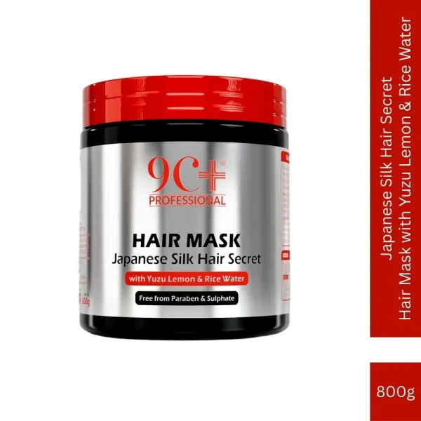 9C+_Professional_Japanese_Silk_Rice_Water_Yuzu_Hair_Mask