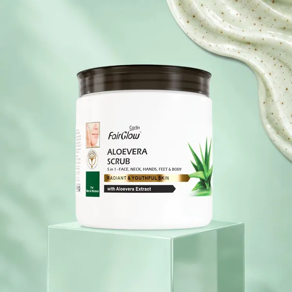 Corlin_FairGlow_Aloevera_Exfoliating_Face_Scrub