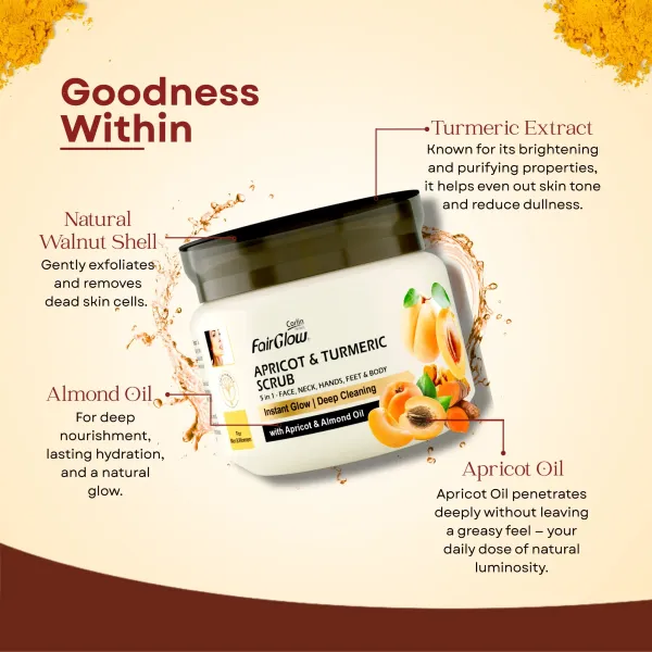 Corlin_Fairglow_Apricot_Turmeric_Walnut_Deep_Cleanse_Face_Scrub