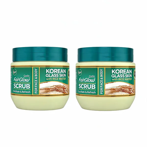 Corlin_Fairglow_Korean_Glass_Skin_Rice_Water_Niacinamide_Scrub_-_Pack_Of_1