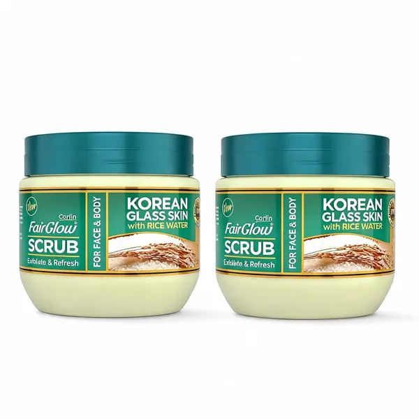 Corlin_Fairglow_Korean_Glass_Skin_Rice_Water_Niacinamide_Scrub_-_Pack_Of_1