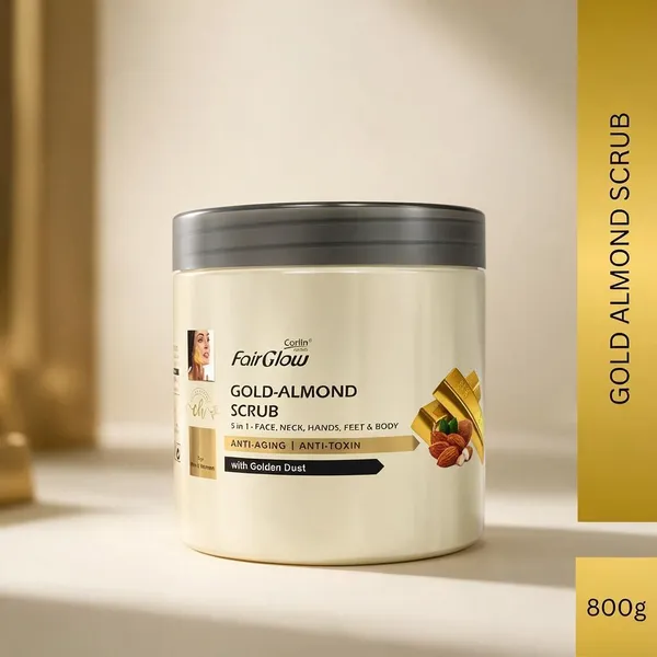 Corlin_Fairglow_Gold_Almond_Walnut_Face_Scrub_Youthful_Glow