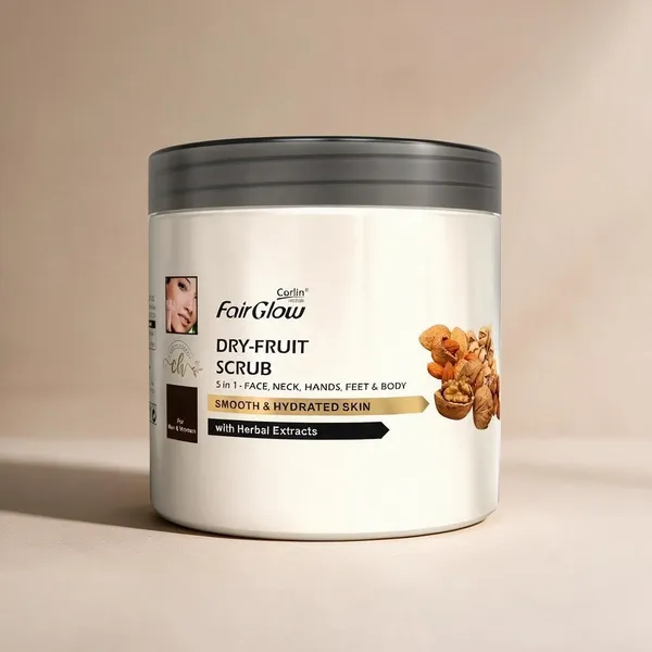Corlin_Fairglow_Dry_Fruit_Walnut_Shell_Exfoliating_Face_Scrub_Soft_Skin