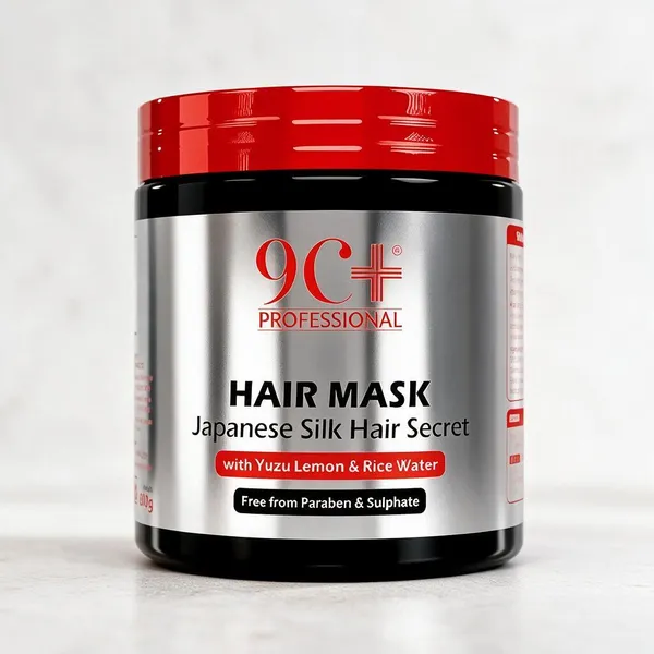 9C+_Professional_Japanese_Silk_Rice_Water_Yuzu_Hair_Mask