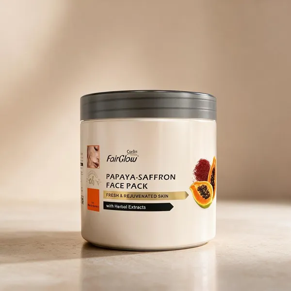 Corlin_Fairglow_Papaya_Saffron_Brightening_Face_Pack