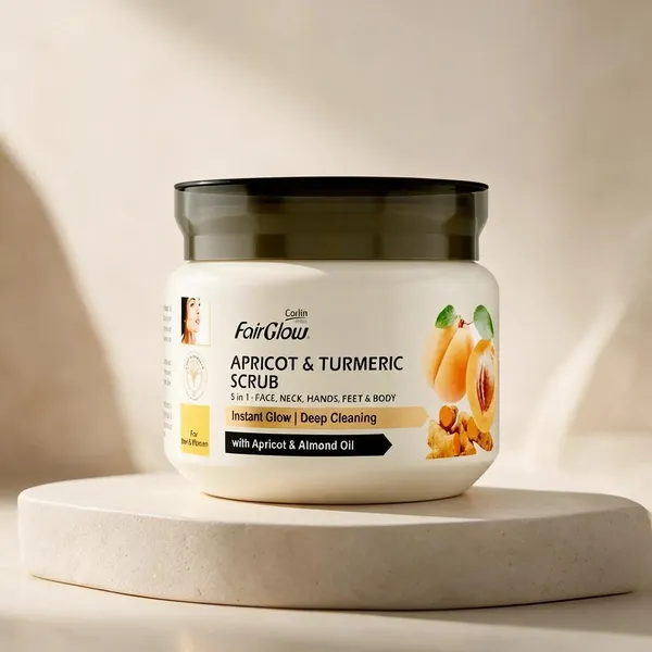 Corlin_Fairglow_Apricot_Turmeric_Walnut_Deep_Cleanse_Face_Scrub