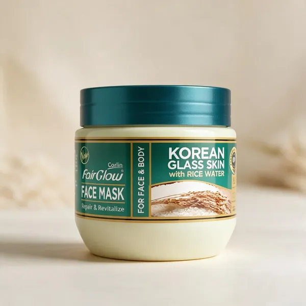 Corlin_Fairglow_Korean_Glass_Skin_Rice_&_Niacinamide_Face_Mask_-_Pack_Of_2