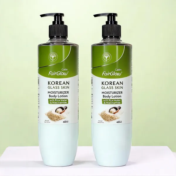 Corlin_Fairglow_Korean_Glass_Skin_Body_Lotion_Rice_Water_Niacinamide_-_Pack_Of_2