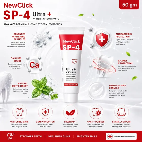 Newclick_Sp-4_Ultra_Whitening_Probiotic_Toothpaste_30G