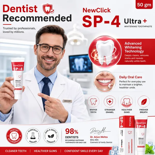 Newclick_Sp-4_Ultra_Whitening_Probiotic_Toothpaste_30G