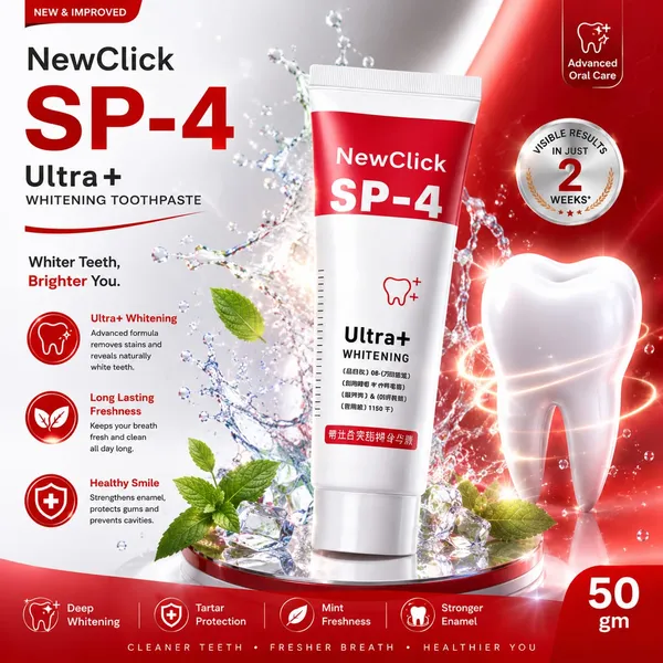 Newclick_Sp-4_Ultra_Whitening_Probiotic_Toothpaste_30G