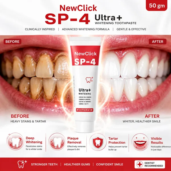 Newclick_Sp-4_Ultra_Whitening_Probiotic_Toothpaste_30G