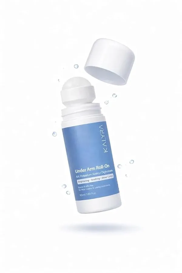 KALYRA_Daily_Underarm_Brightening_Roll_On_-_5%_Potassium_Azeloyl_Diglycinate_|_Helps_In_Reducing_&_Removing_Dark_Underarms_&_Body_Odour_for_Men_&_Women(50_ML)_(Pack_of_1)