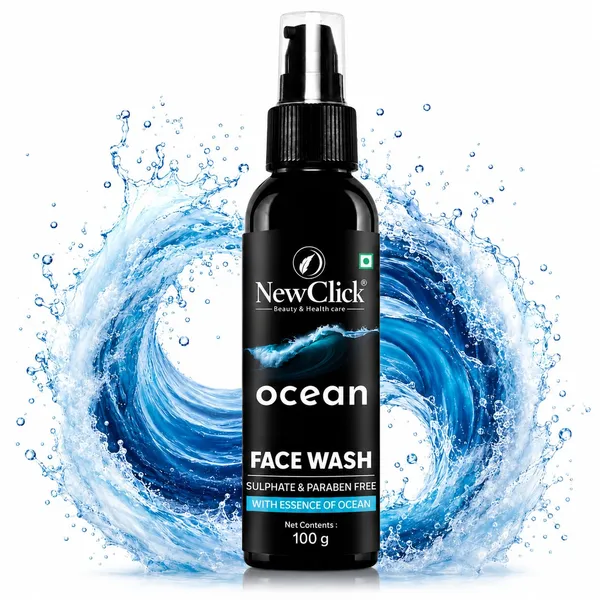 Newclick_Ocean_Salicylic_Acid_Licorice_Sulphate_Free_Face_Wash