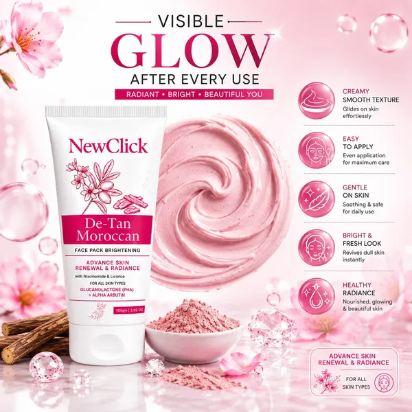Newclick_De-Tan_Moroccan_Clay_Face_Pack_Niacinamide_&_Licorice