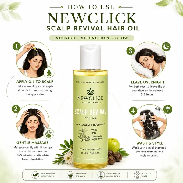 Newclick_Scalp_Revival_Jamalgota_Rosemary_Ayurvedic_Hair_Oil