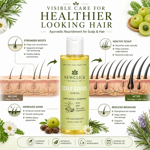 Newclick_Scalp_Revival_Jamalgota_Rosemary_Ayurvedic_Hair_Oil