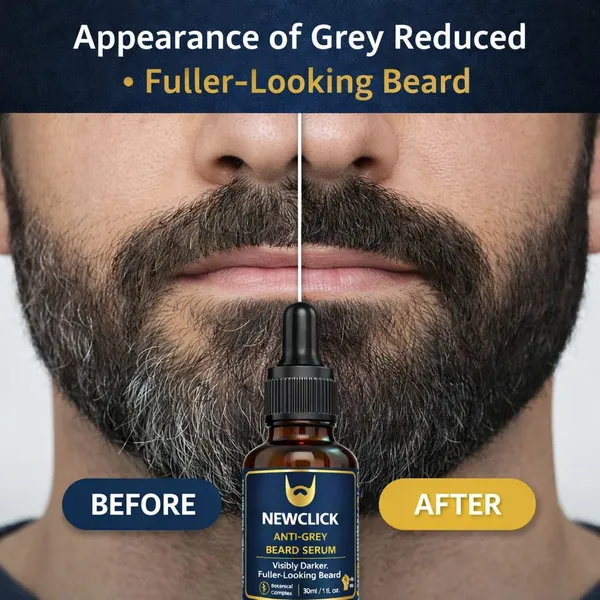 Newclick_Anti-Grey_Beard_Serum_Biotin_&_Caffeine_30Ml