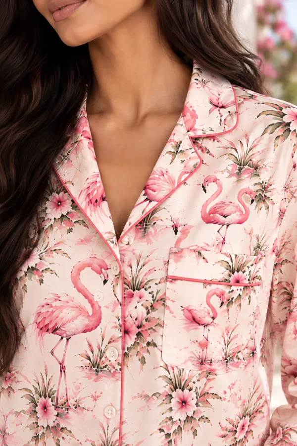 FLAMINGO_GARDEN_-_Full-Sleeve_Pajama_Set