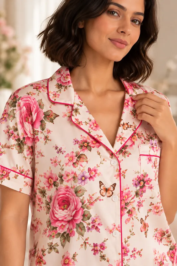 ROSÉ_GARDEN_-Satin_Short_Set