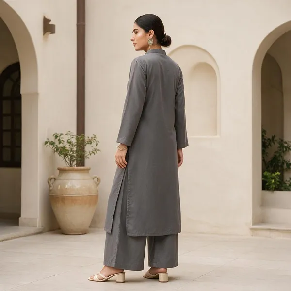 Grey_Georgette_Straight_Kurta_Palazzo_Set_For_Women
