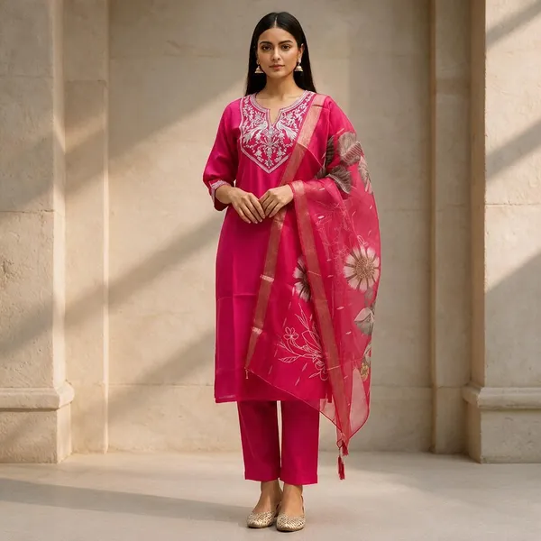 Pink_Roman_Silk_Embroidered_Kurta_Pant_Dupatta_Set_For_Women