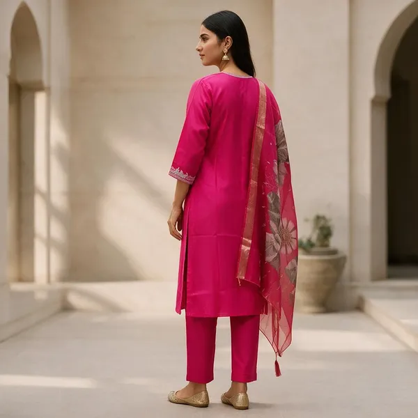 Pink_Roman_Silk_Embroidered_Kurta_Pant_Dupatta_Set_For_Women