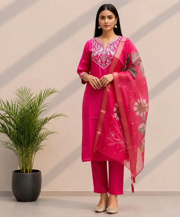 Pink_Roman_Silk_Embroidered_Kurta_Pant_Dupatta_Set_For_Women