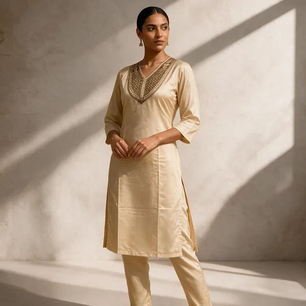 Beige_Silk_Embroidered_Straight_Kurta_Set_For_Women