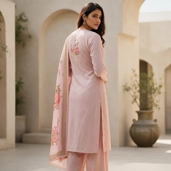 Pink_Rayon_Floral_Print_Salwar_Suit_Set_For_Women