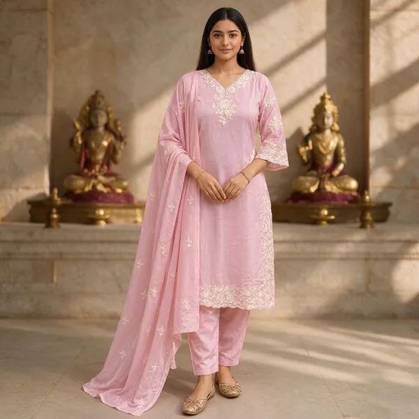 Pink_Silk_Embroidered_Kurta_Set_For_Women
