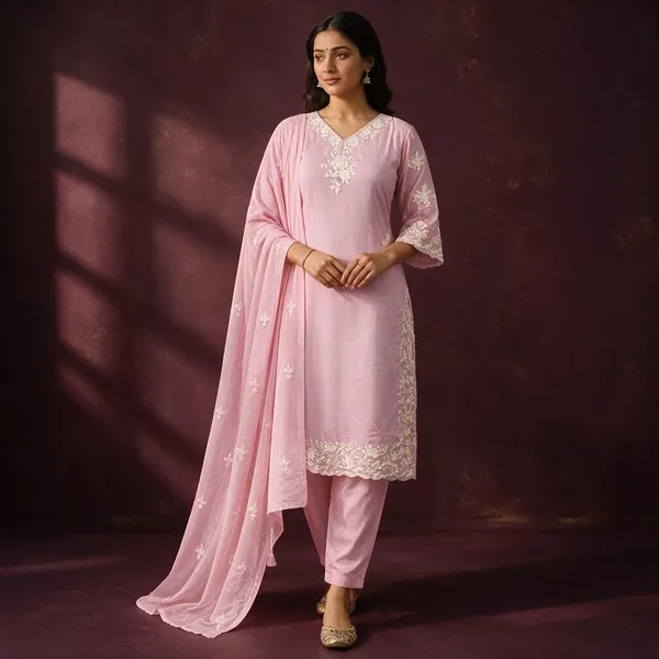Pink_Silk_Embroidered_Kurta_Set_For_Women