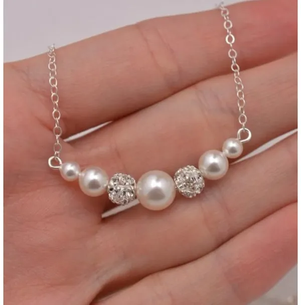Silver_Tone_Pearl_And_Crystal_Bead_Necklace