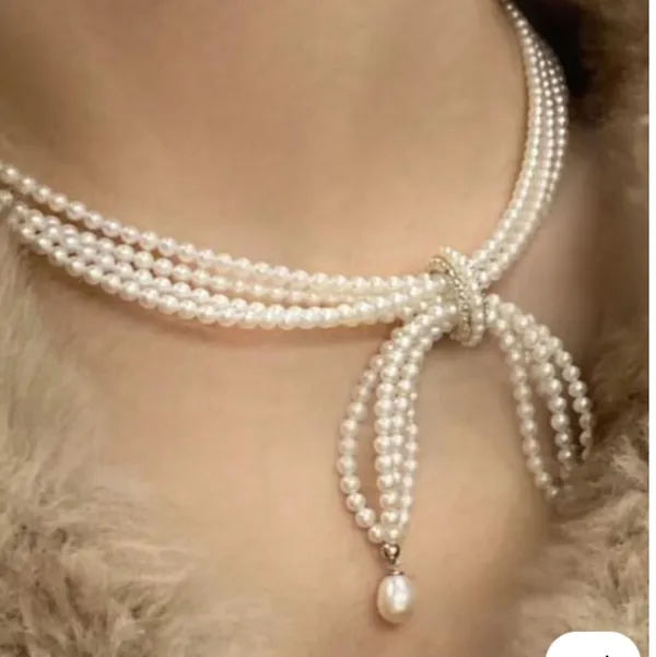White_Pearl_Layered_Necklace_for_Women