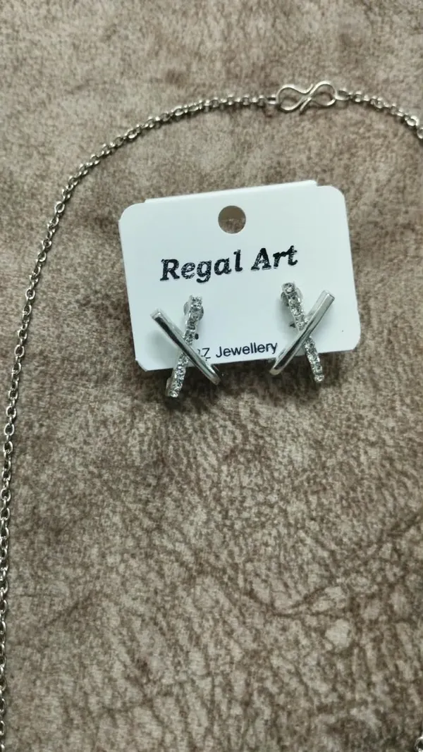 Silver-Tone_Rhinestone_X_Stud_Earrings_for_Women