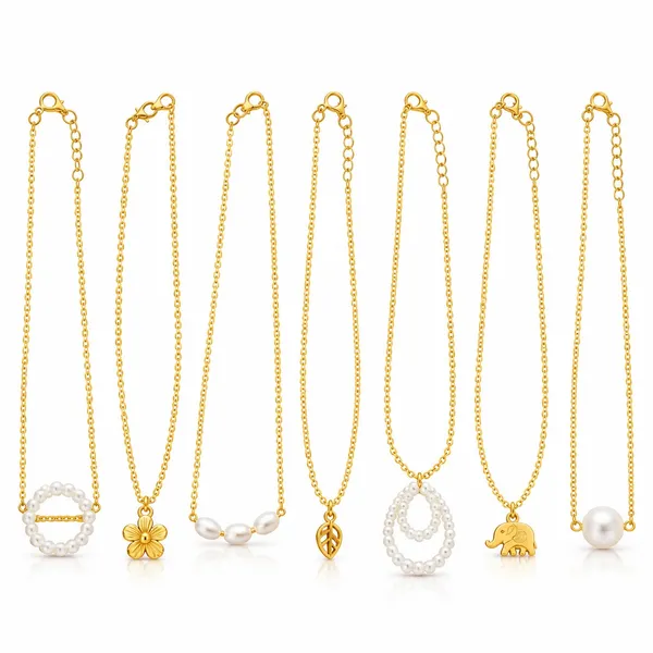 Gold_Tone_Pendant_Necklace_Set_for_Women