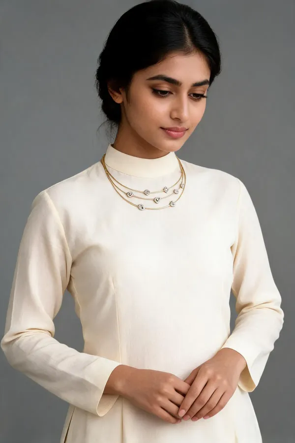 Golden_Stainless_Steel_Necklace_For_Women
