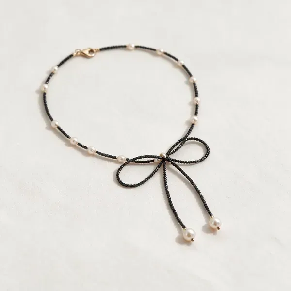 Black_Stainless_Steel_Necklace_With_Earing_For_Women