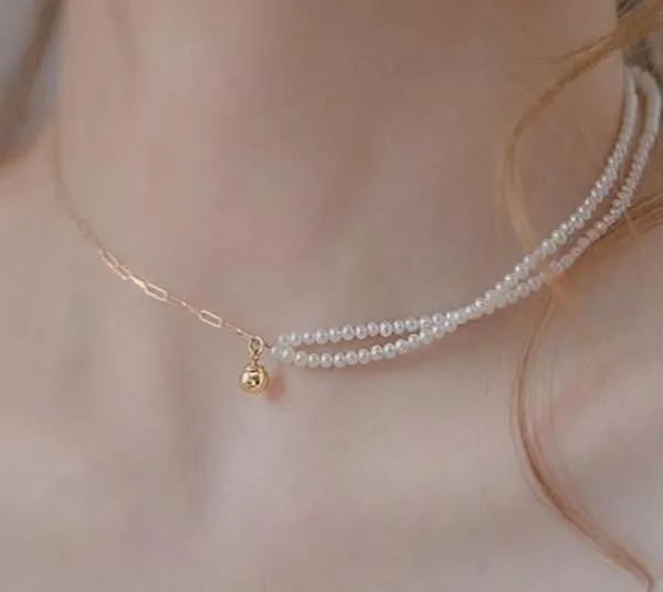 Gold_Tone_Pearl_Layered_Necklace_for_Women
