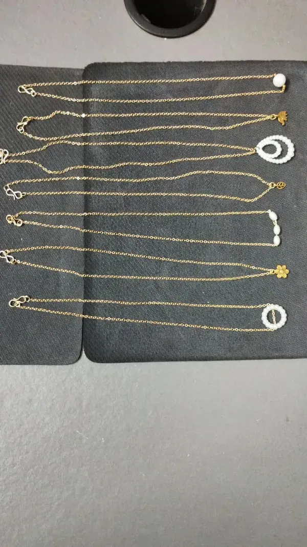 Golden_Stainless_Steel_Necklace_For_Women_Set_Of_7