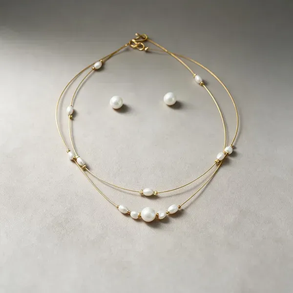 Golden_Stainless_Steel_Necklace_With_Earing_For_Women