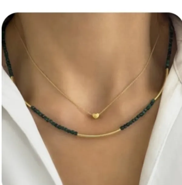 Gold_Tone_Black_Beaded_Layered_Necklace_for_Women