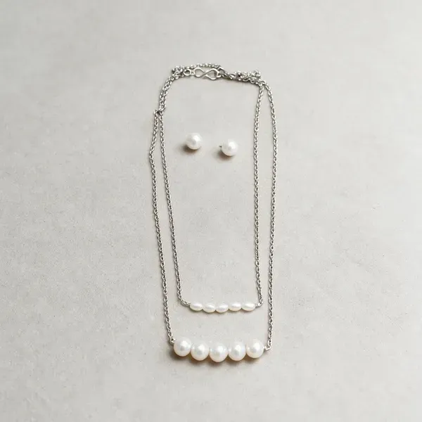 Silver_Stainless_Steel_Necklace_For_Women_Pack_Of_2