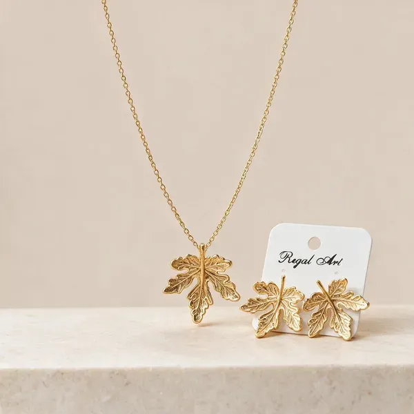 Golden_Stainless_Steel_Necklace_With_Earing_For_Women_Pack_Of_2