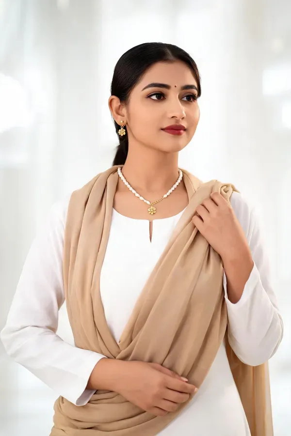 Silver_Stainless_Steel_Necklace_With_Earing_For_Women_Pack_Of_2