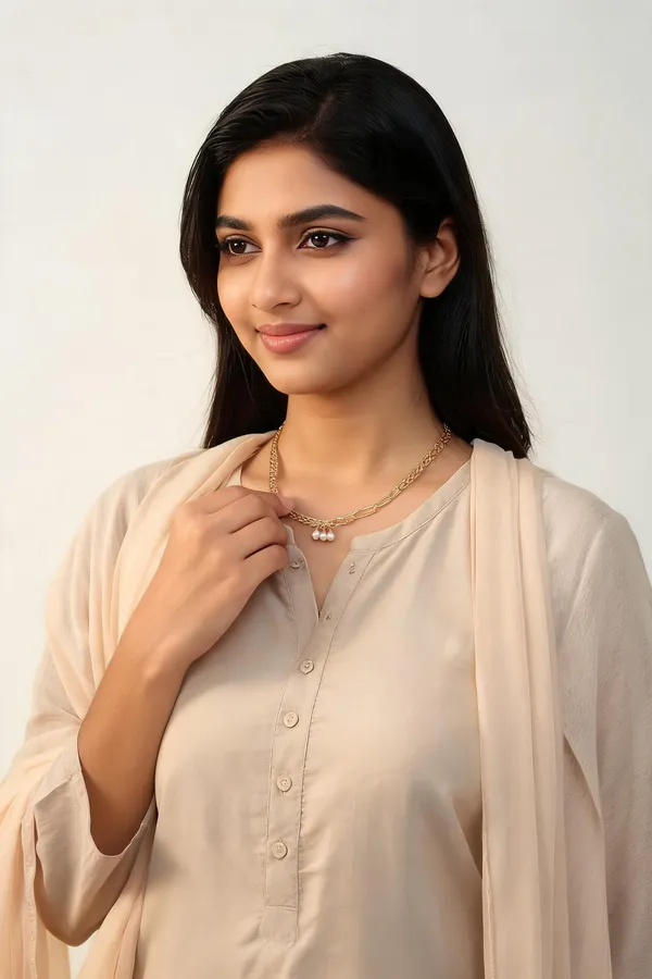 Golden_Stainless_Steel_Necklace_For_Women