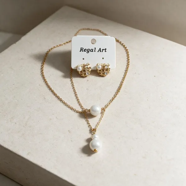 Silver_Stainless_Steel_Necklace_With_Earing_For_Women